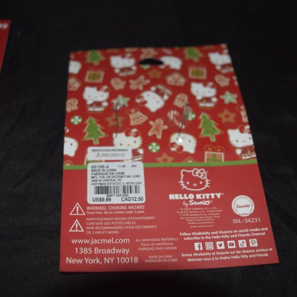 Clarie's Hello kitty gingerbread earrings - Picture 4 of 8